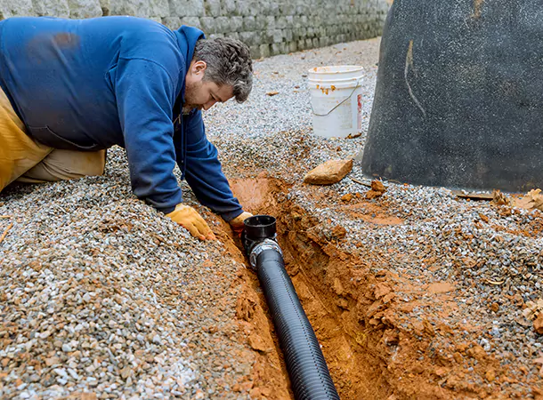 Sewer Pipe Burst Replacement in Grimsby, Ontario