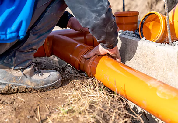 Drain Sewer Line Repair in Grimsby, Ontario